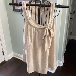 Ella Moss halter tank top off white size L